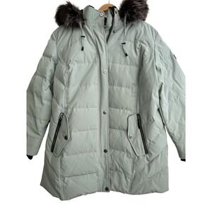 Arctic Expedition HYBRADOWN Parka 2XL Jacket Coat Detachable Hood Quality EUC‎